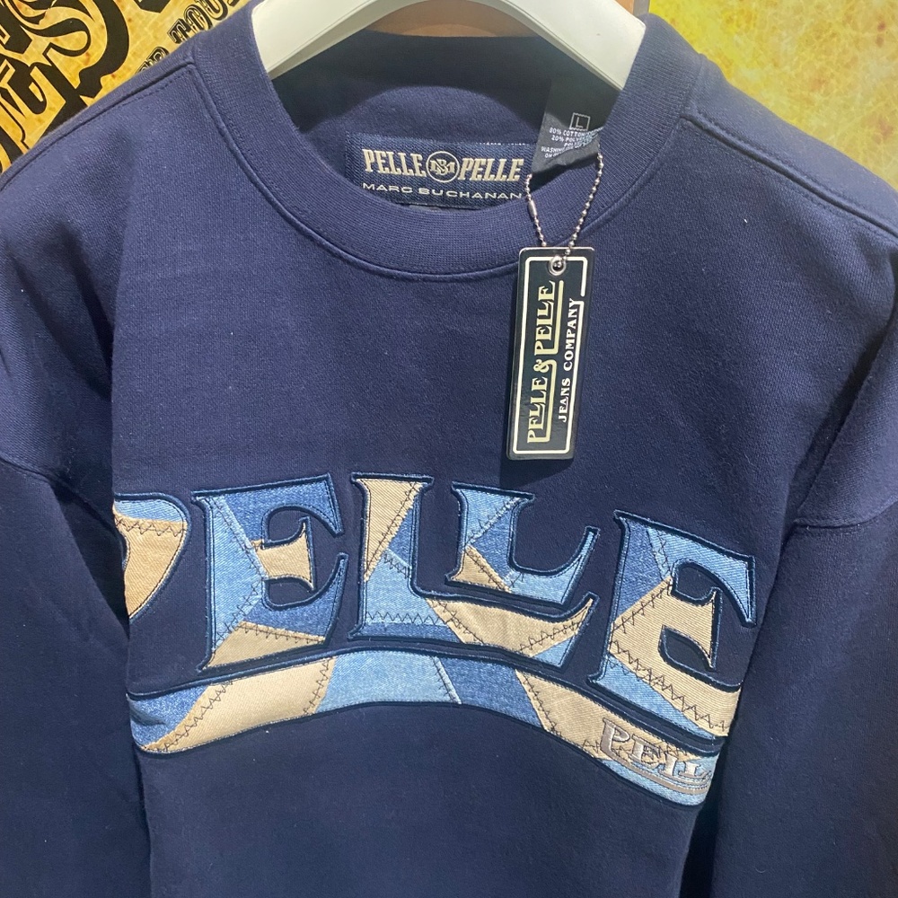 Men’s Pelle Pelle Premium Fashion Sweatshirt Sz XS - Picture 9 of 12